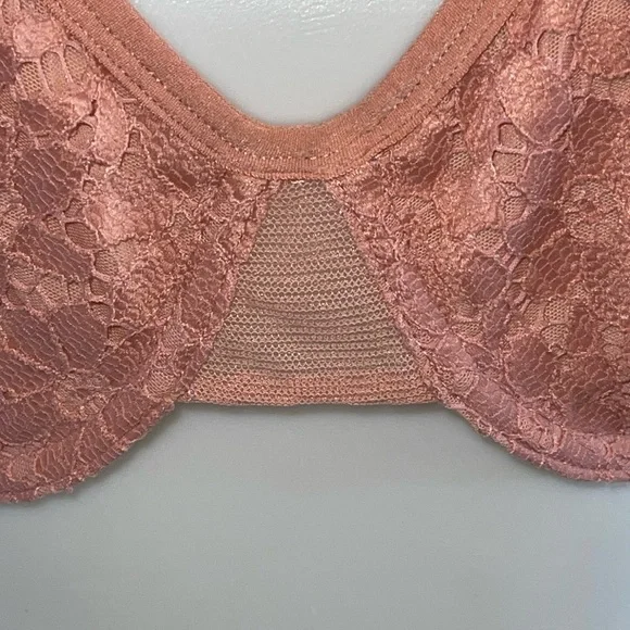Lively Underwire Lace Bra Shell Pink Size 36DD NWT - Picture 9 of 17